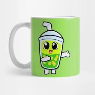 Happy Boba Milktea Kawai Mug